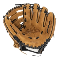 10 INCH I-WEB YOUTH GLOVE-DOUBLE PLAY SERIES  Brown w/ Black Laces