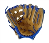 11 1/2-inch H-Web â€“ Double Play Series Brown w/ Blue Laces