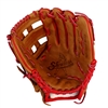 11 1/2-inch H-Web â€“ Double Play Series Brown w/ Red Laces