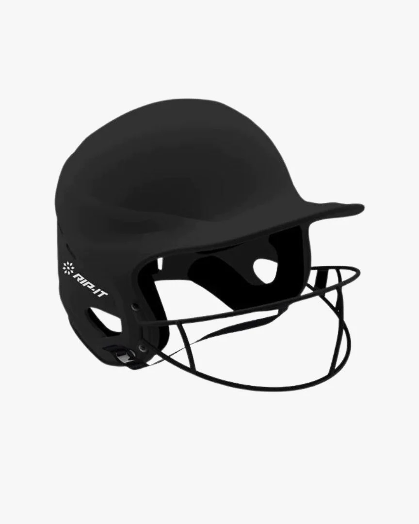 softball helmet black