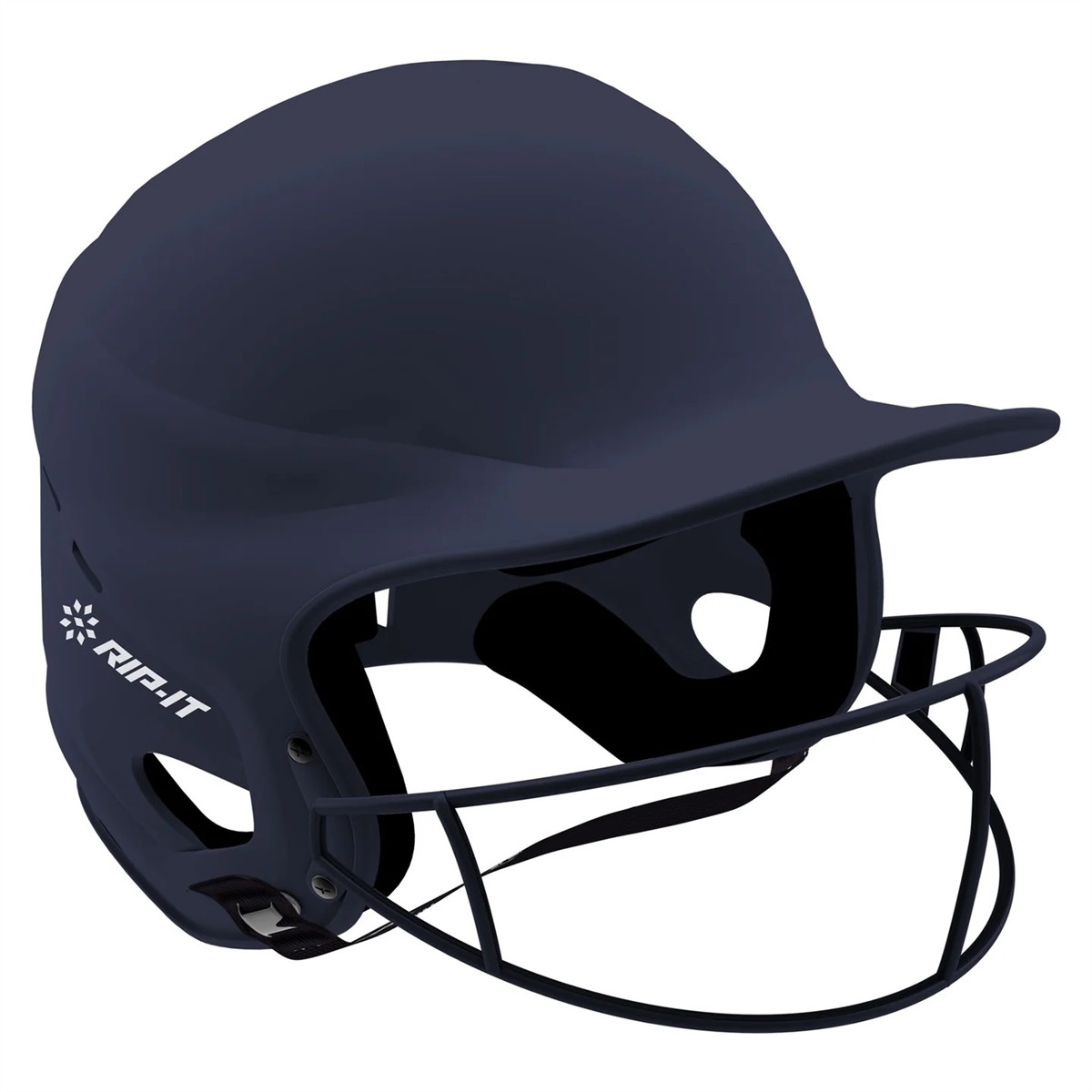 RIPIT Matte Navy Vision Pro Fastpitch Softball Helmet